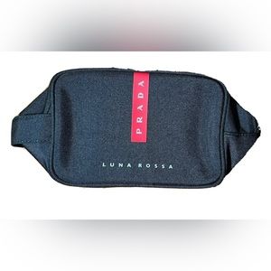 PRADA Luna Rossa Black Toiletry Bag.    *O*